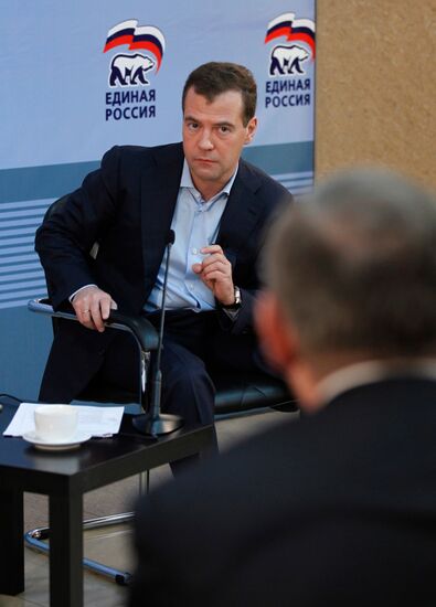 Dmitry Medvedev visits Barnaul