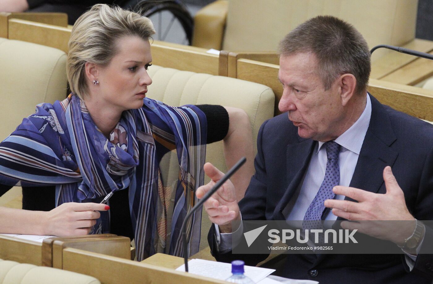 Plenary session of State Duma