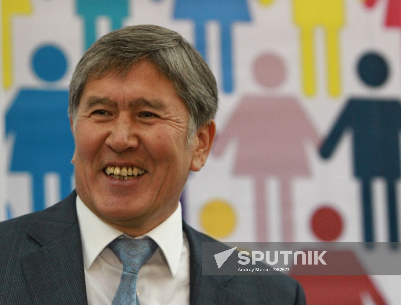 Almazbek Atambayev press conference