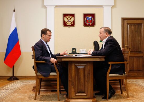 Dmitry Medvedev visits Barnaul