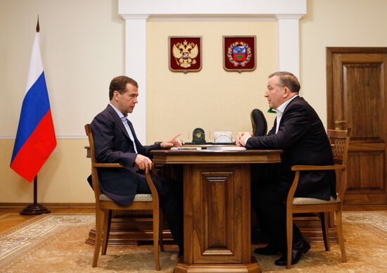 Dmitry Medvedev visits Barnaul