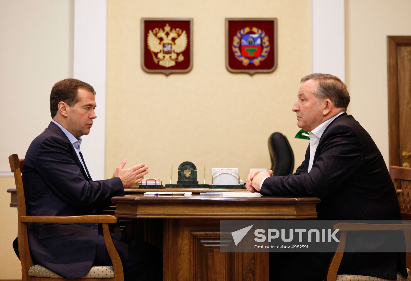 Dmitry Medvedev visits Barnaul