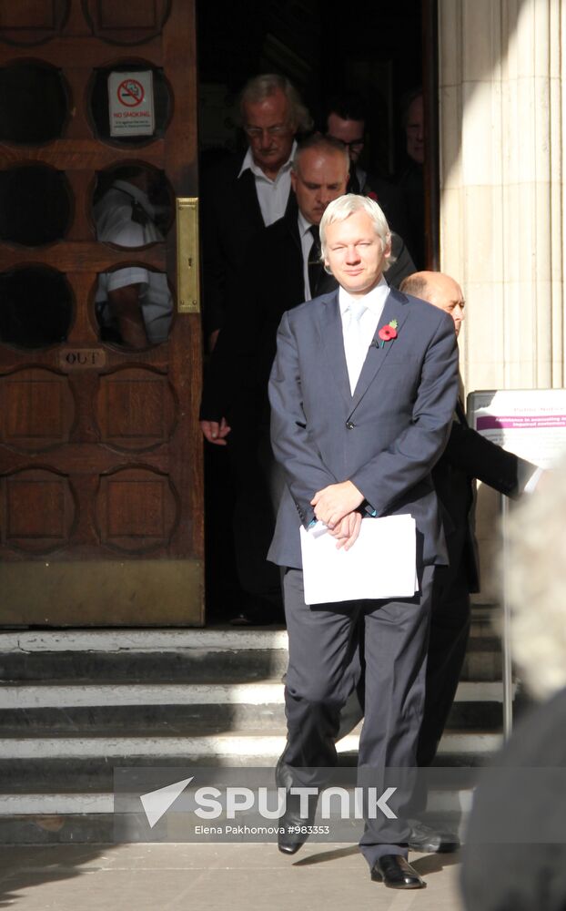 British Court confirms decision on Julian Assange's extradition