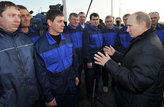 Vladimir Putin visits Northwestern Federal District