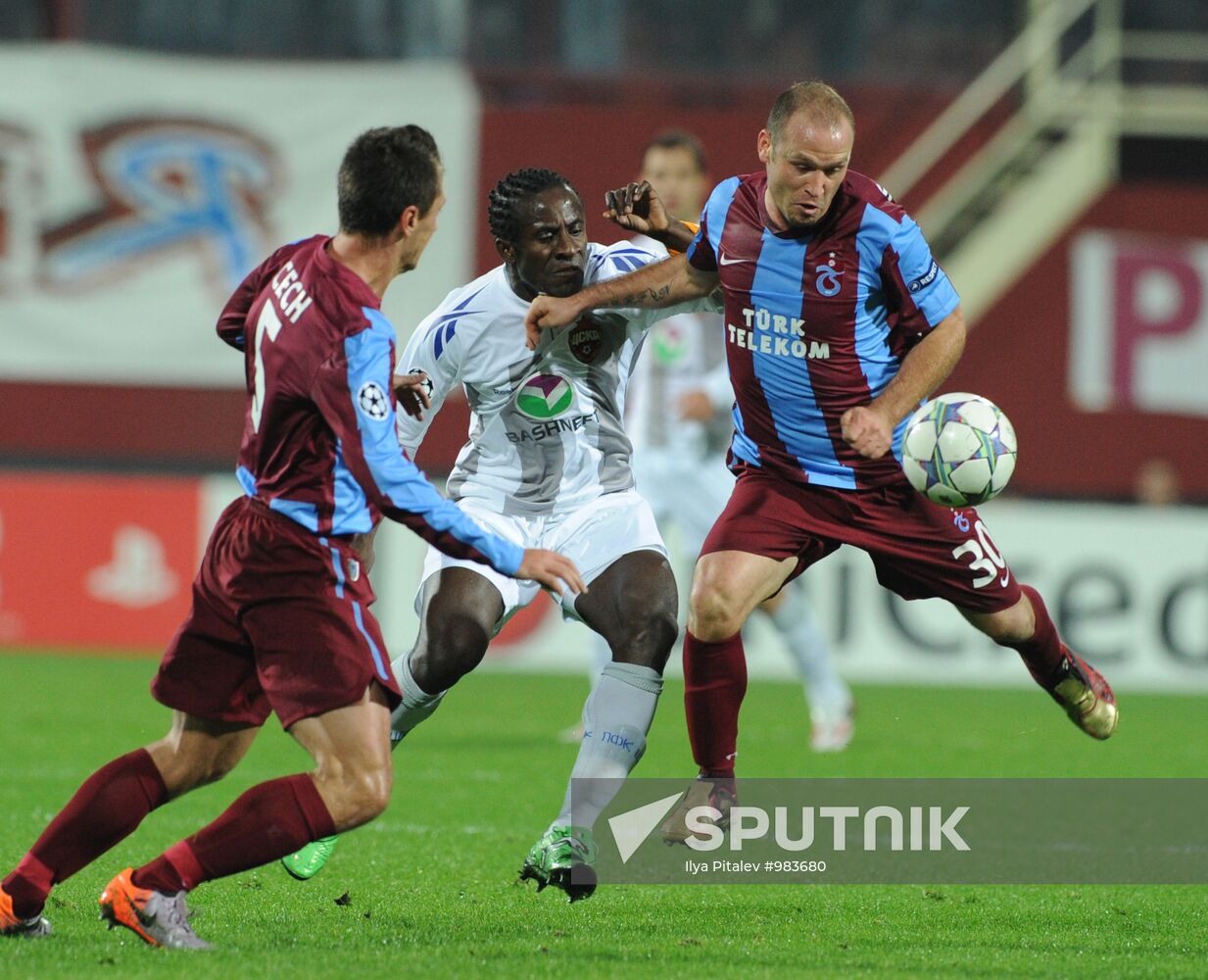 UEFA Champions League. Trabzonspor vs. CSKA Moscow
