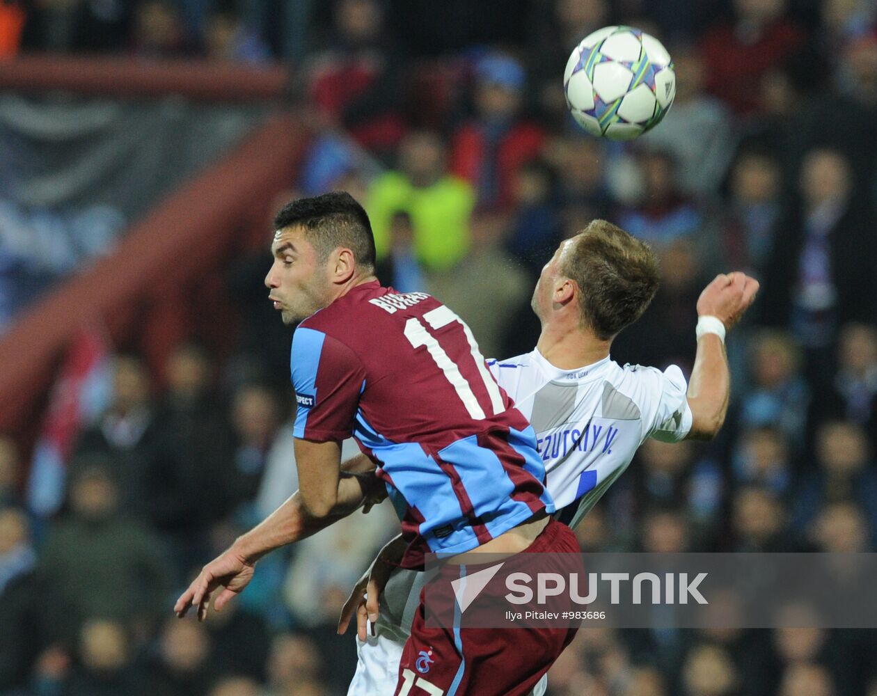 UEFA Champions League. Trabzonspor vs. CSKA Moscow