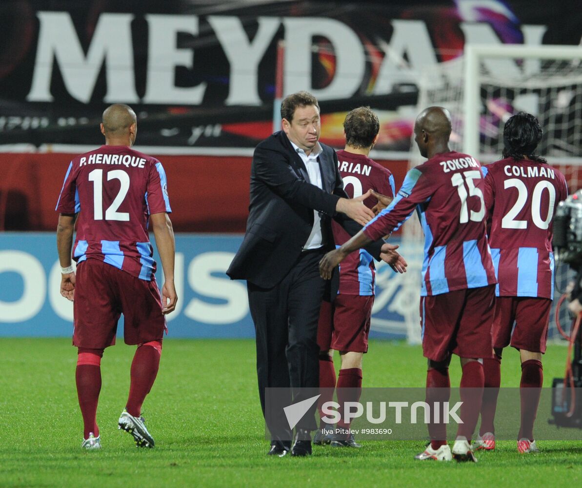 UEFA Champions League. Trabzonspor vs. CSKA Moscow