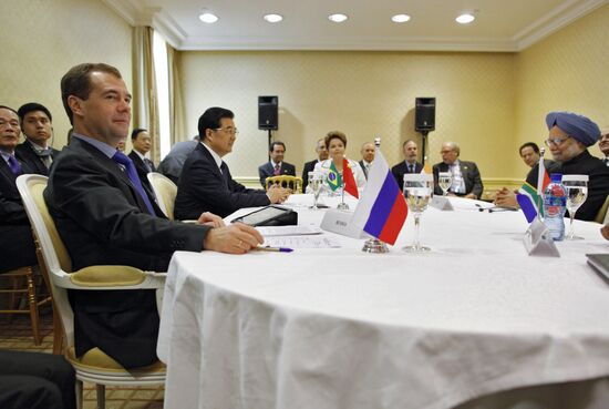 BRICS leaders meeting in Cannes