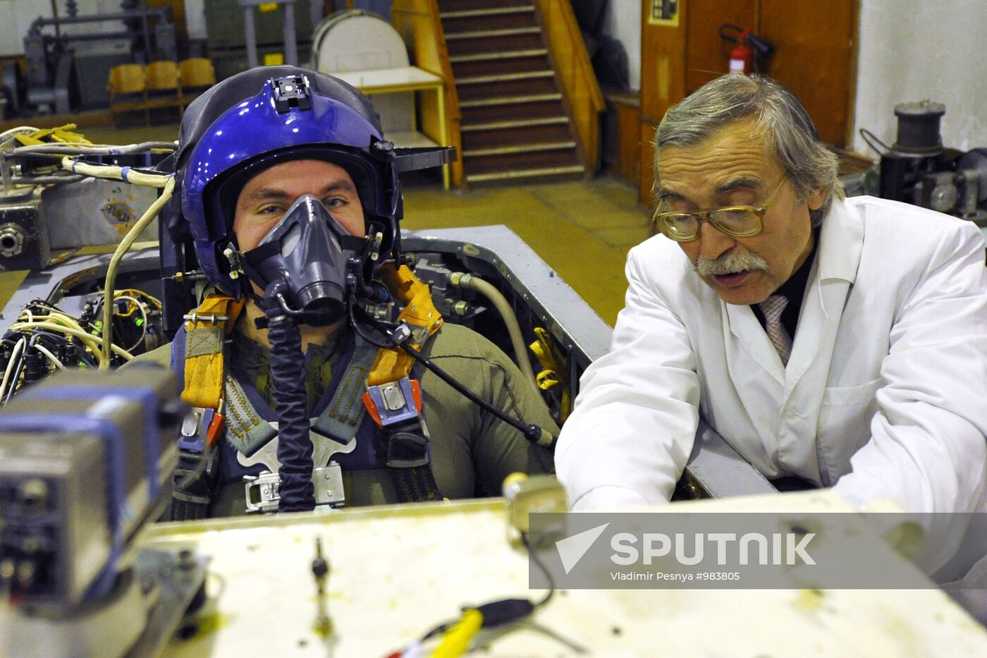 Examination of a new antiacceleration suit