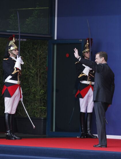 Dmitry Medvedev attends G20 summit in Cannes