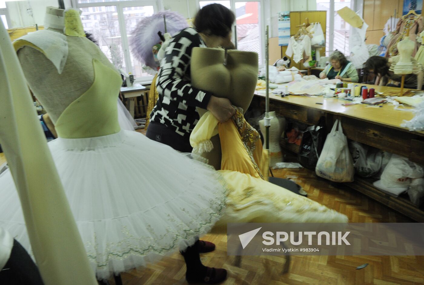 Bolshoi Theater's costume workshops