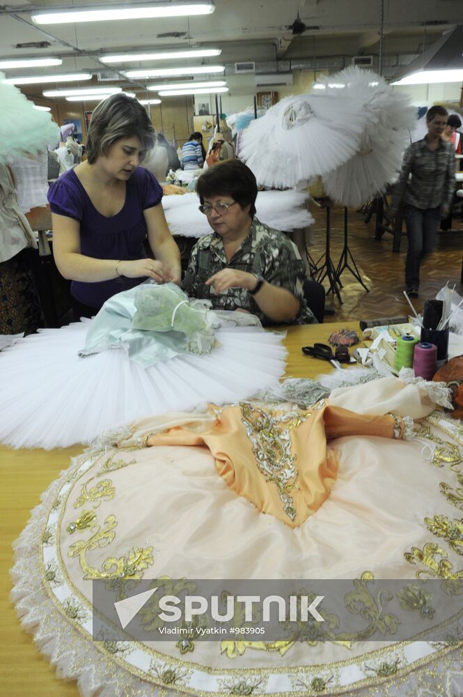 Bolshoi Theater's costume workshops