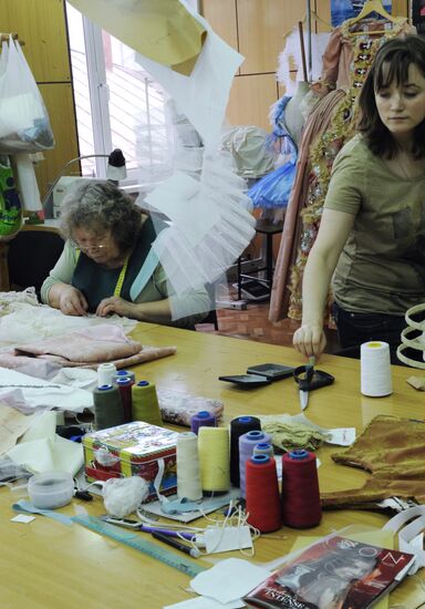 Bolshoi Theater's costume workshops