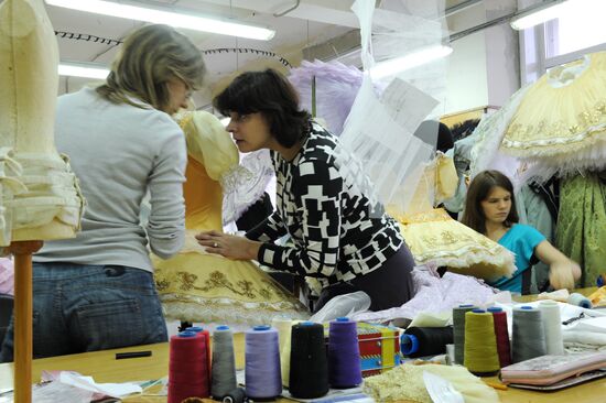 Bolshoi Theater's costume workshops