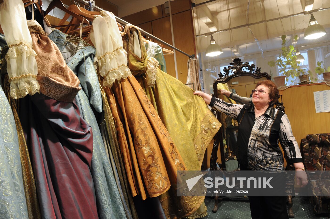 Bolshoi Theater's costume workshops