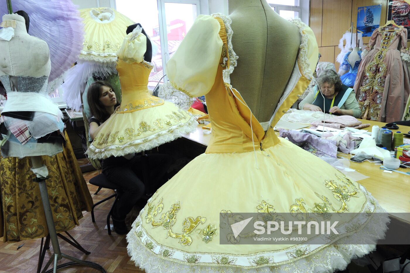 Bolshoi Theater's costume workshops