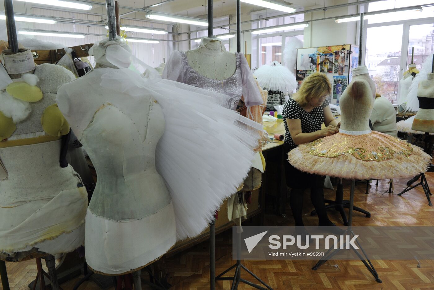 Bolshoi Theater's costume workshops