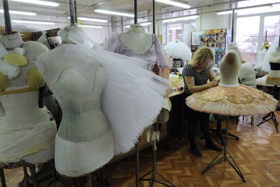 Bolshoi Theater's costume workshops