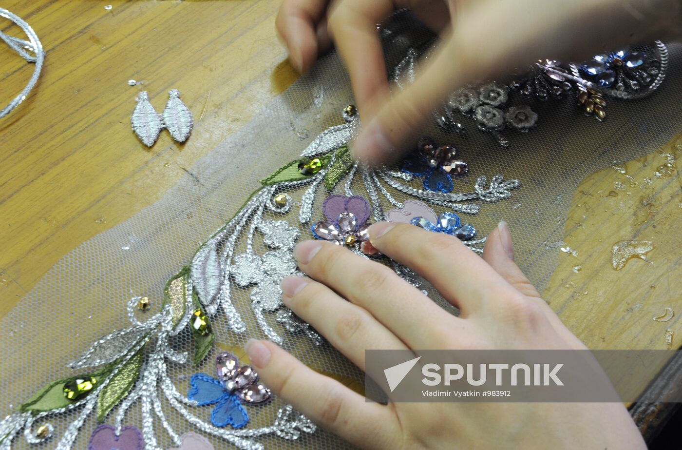 Bolshoi Theater's costume workshops