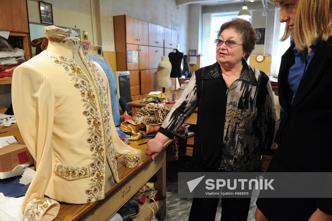 Bolshoi Theater's costume workshops