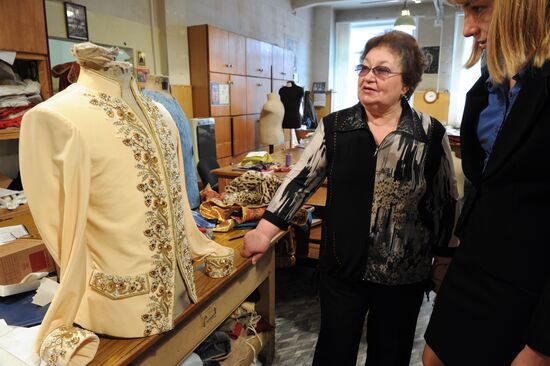 Bolshoi Theater's costume workshops