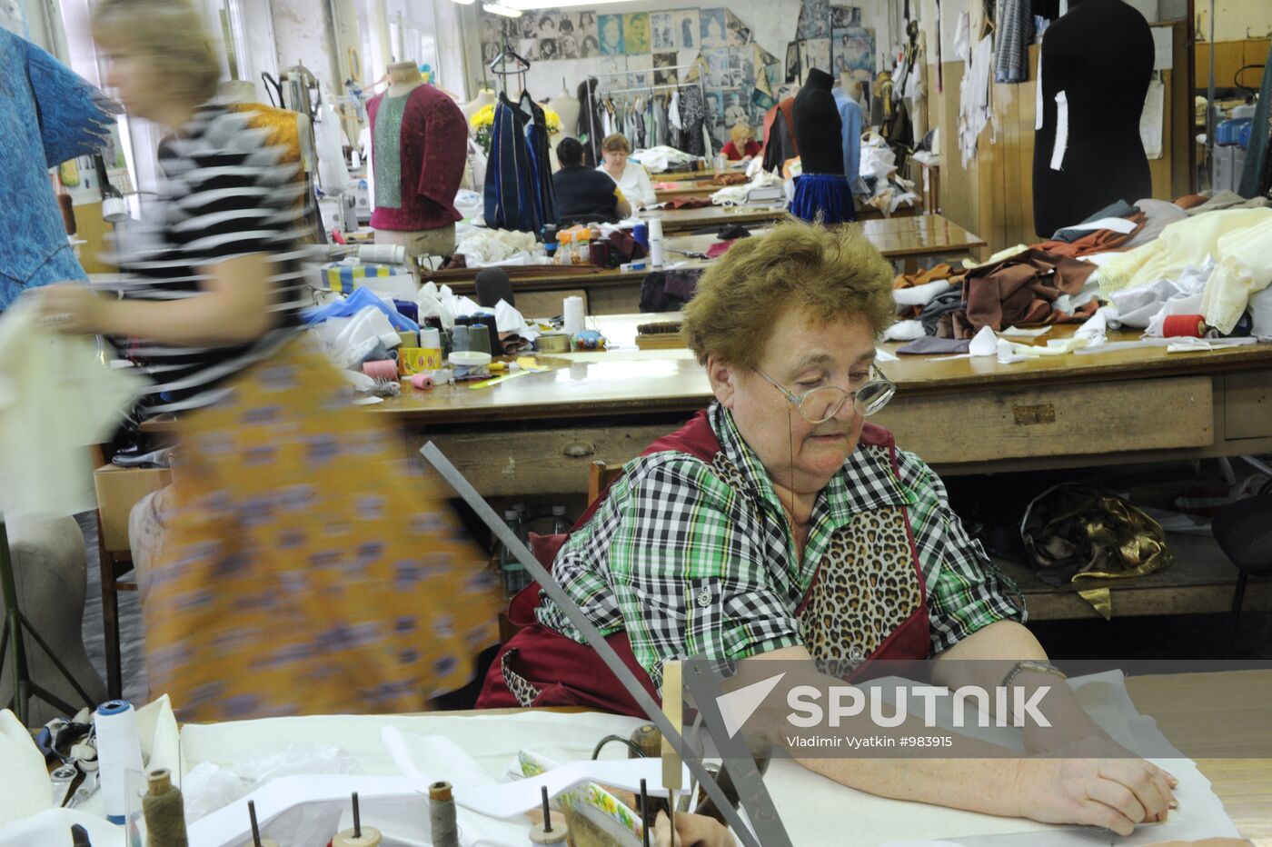 Bolshoi Theater's costume workshops