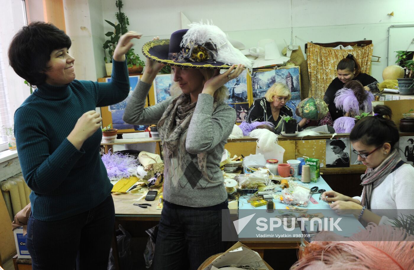 Bolshoi Theater's costume workshops