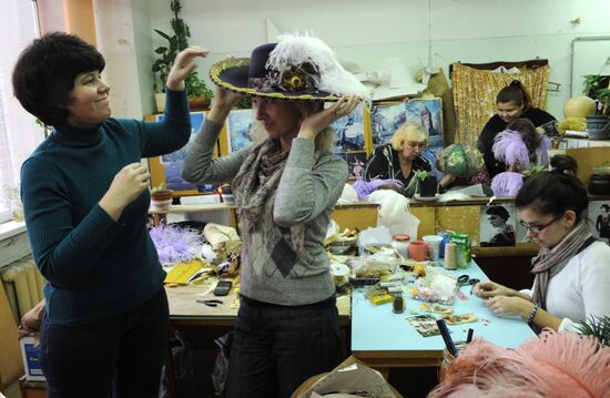 Bolshoi Theater's costume workshops