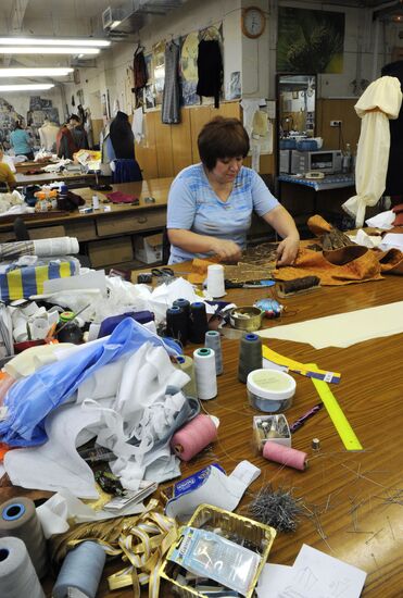 Bolshoi Theater's costume workshops