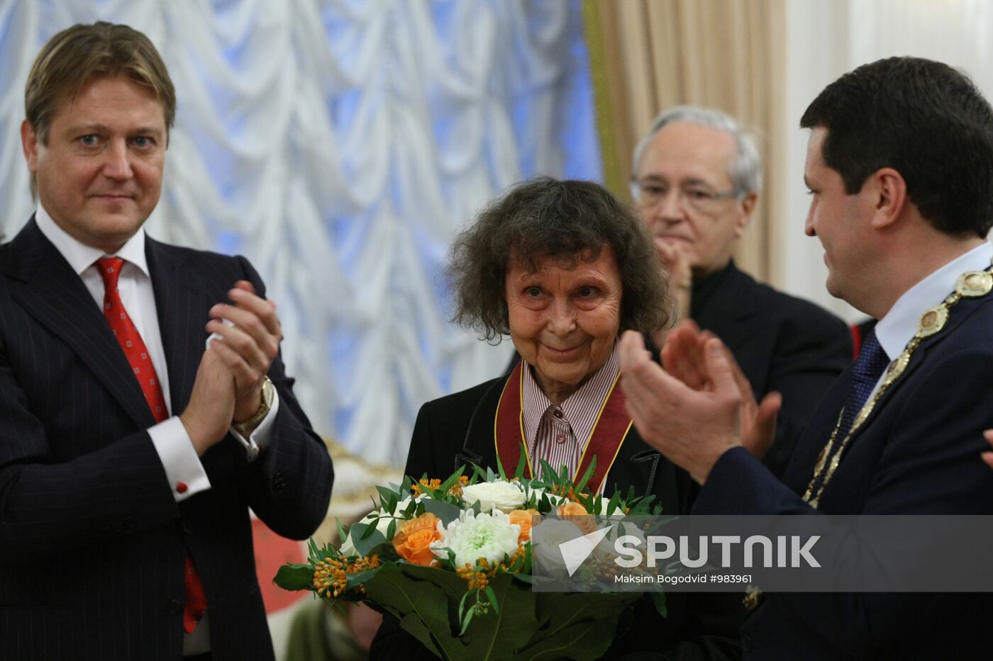 Sofia Gubaidulina honored on occasion of her jubilee