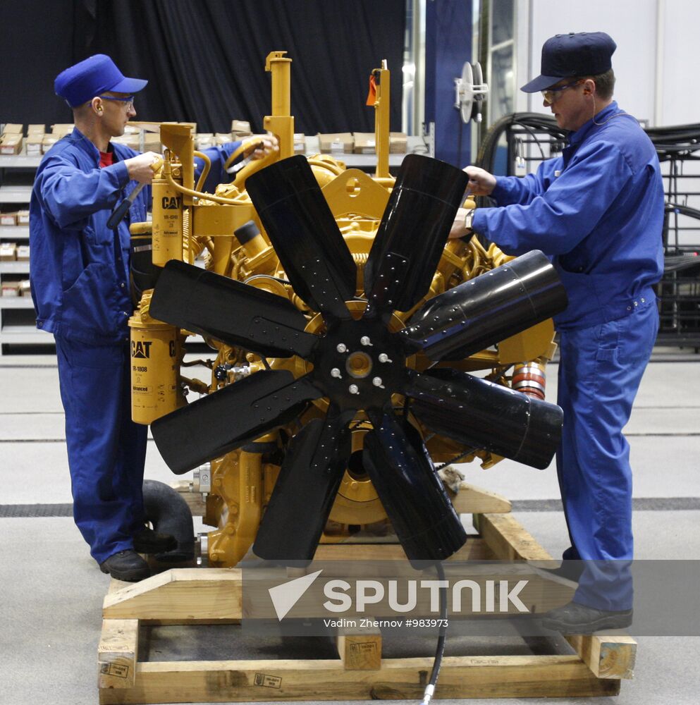 Caterpillar facility launched in Leningrad Region