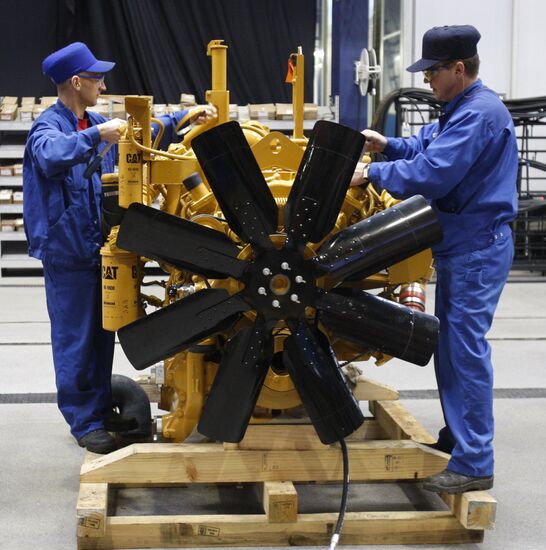 Caterpillar facility launched in Leningrad Region