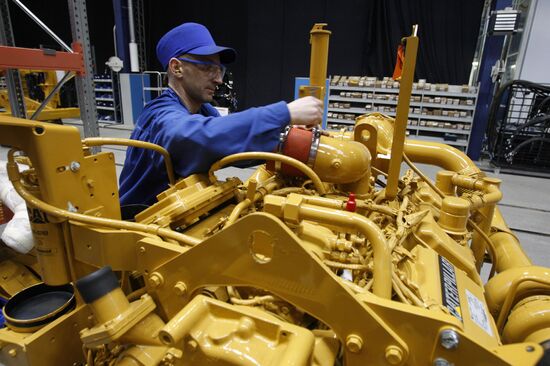 Caterpillar facility launched in Leningrad Region
