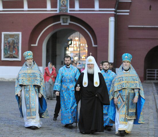 Liturgy celebrating Feast of Our Lady of Kazan