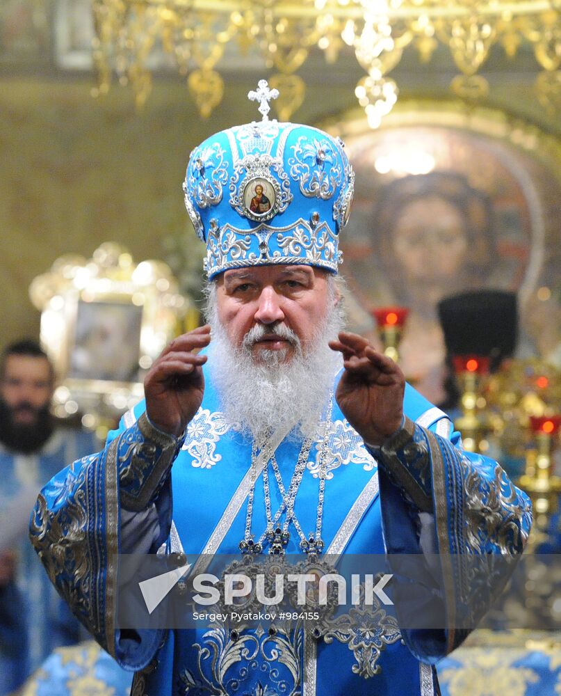 Liturgy celebrating Feast of Our Lady of Kazan