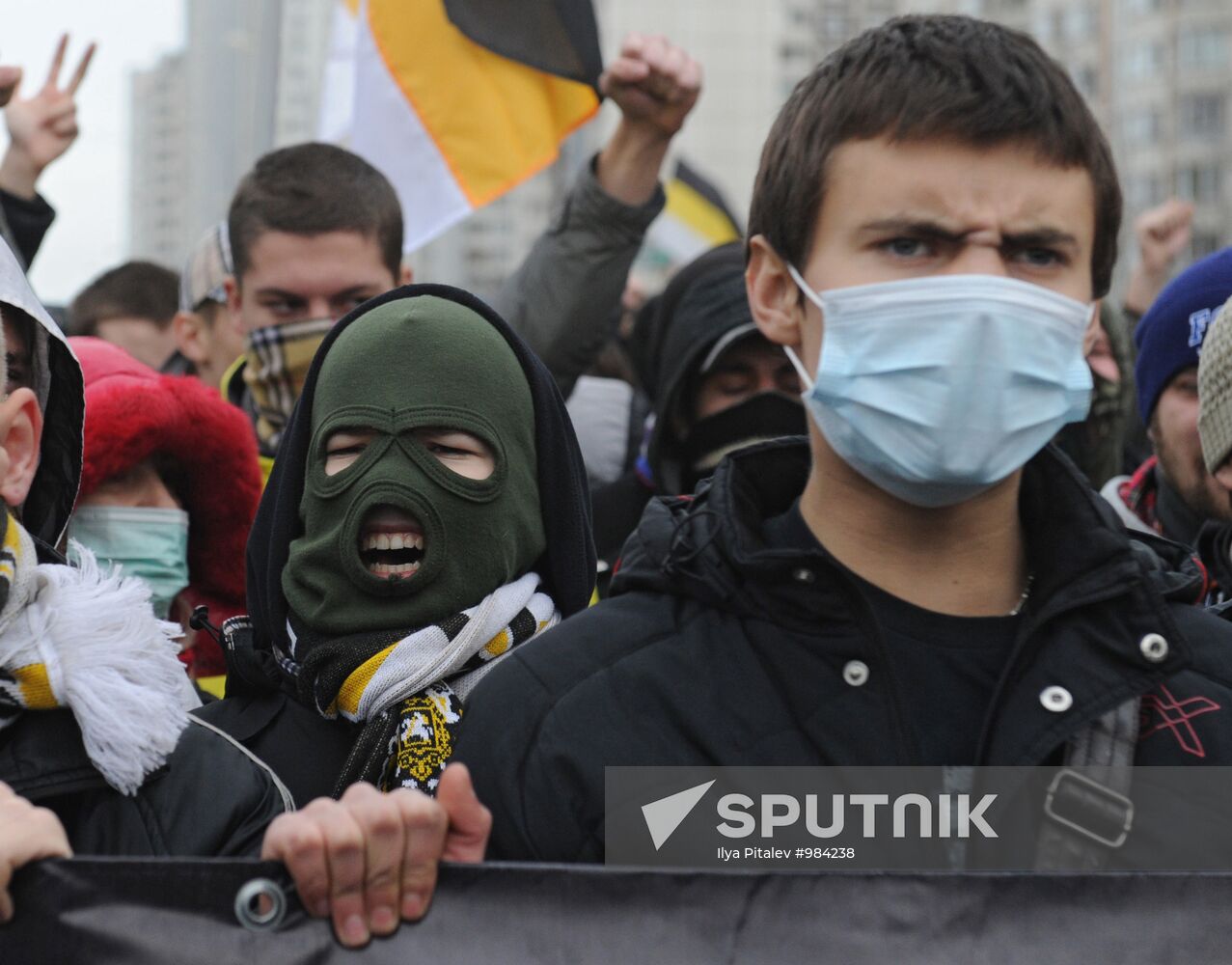 Russian March held in Moscow