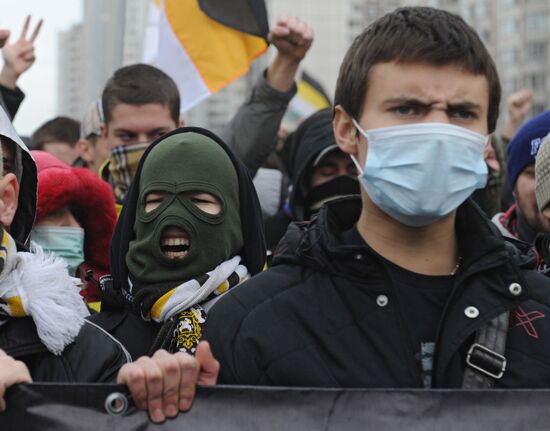 Russian March held in Moscow