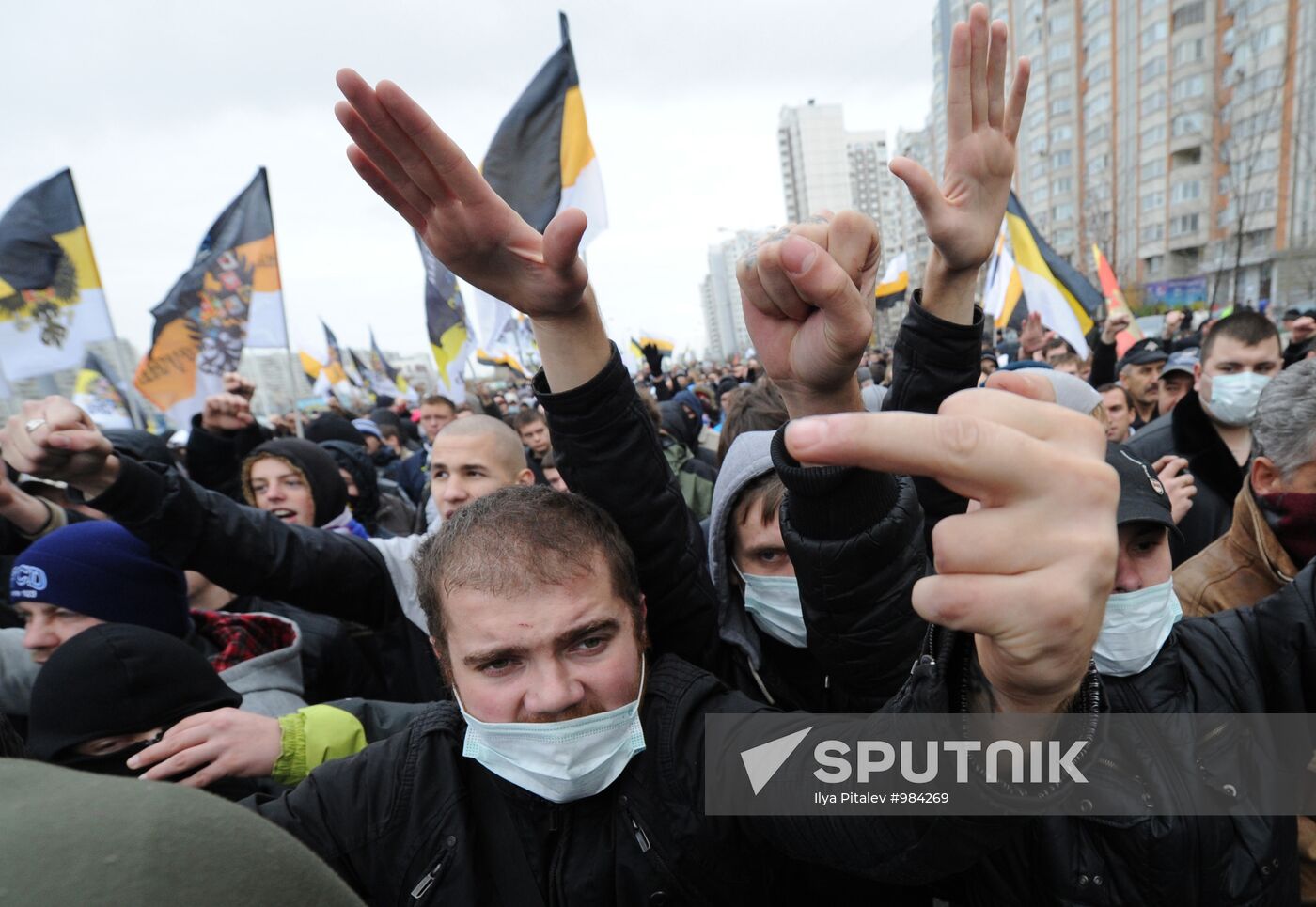 Russian March held in Moscow