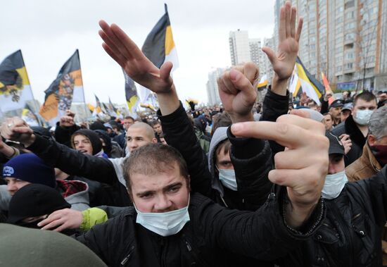 Russian March held in Moscow