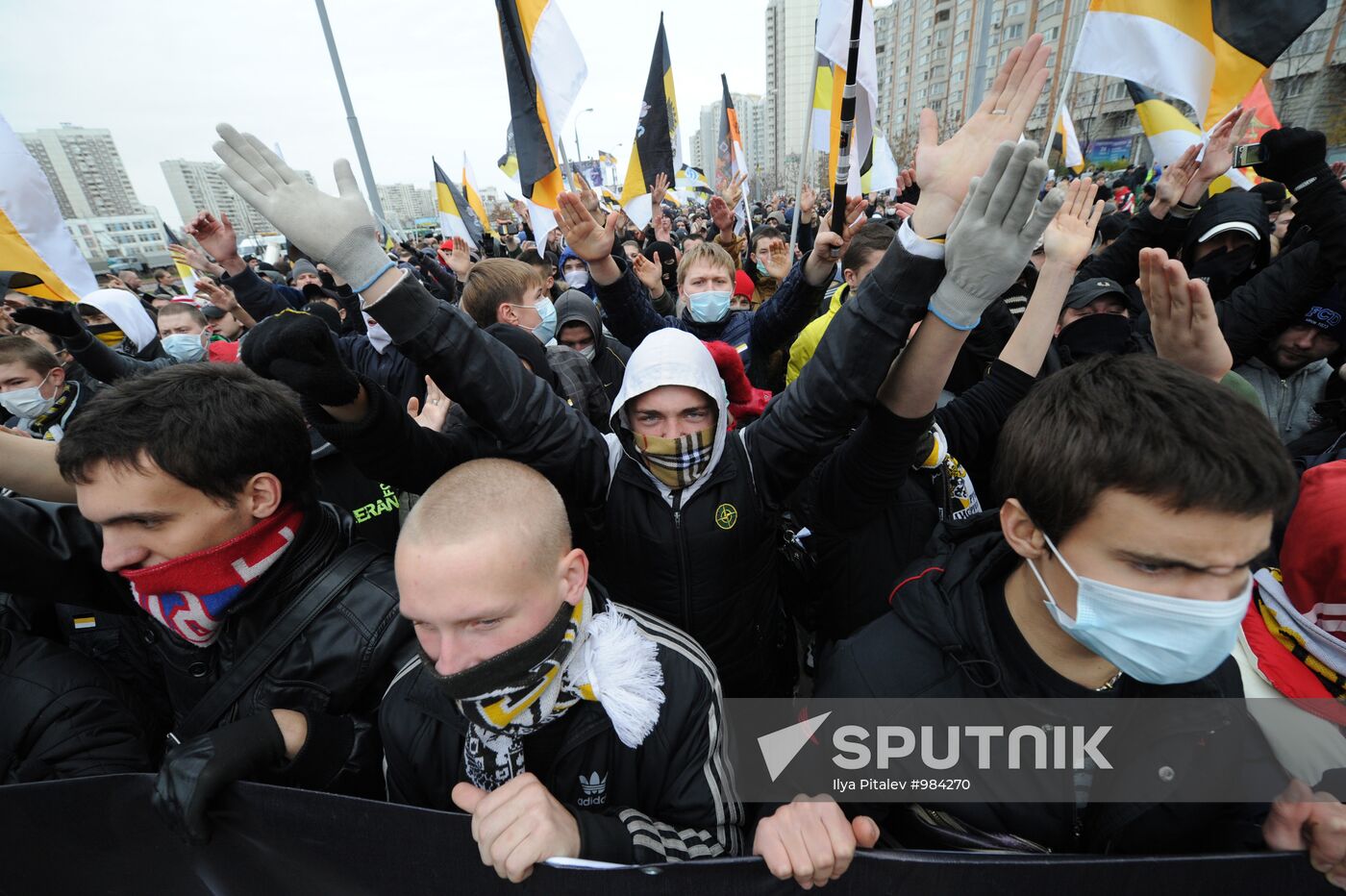 Russian March held in Moscow