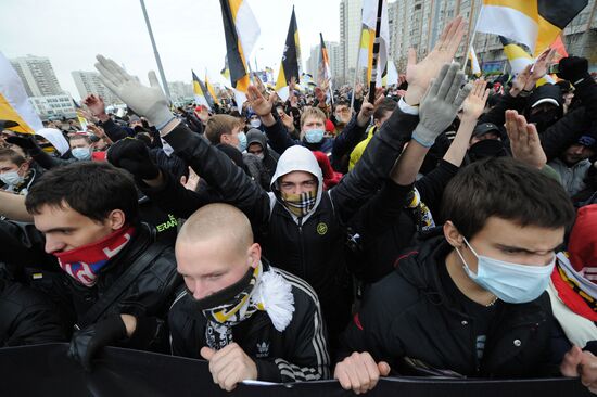 Russian March held in Moscow