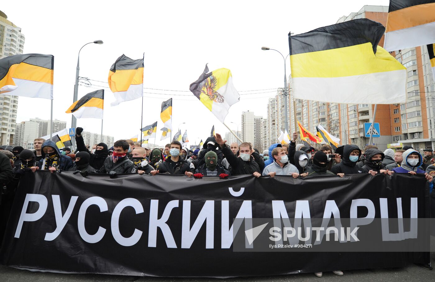 Russian March held in Moscow