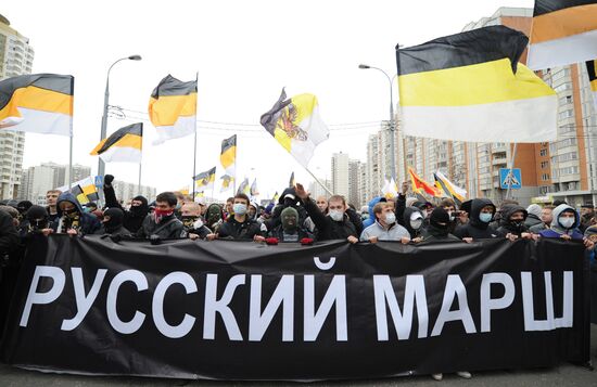 Russian March held in Moscow