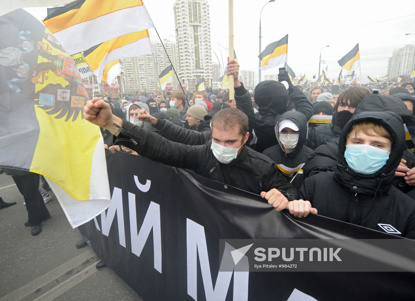 Russian March held in Moscow