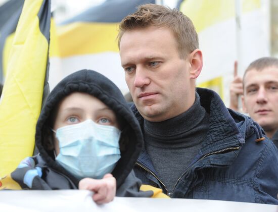 Russian March held in Moscow