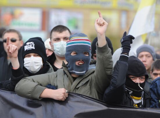 Russian March held in Moscow