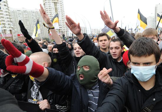 Russian March held in Moscow