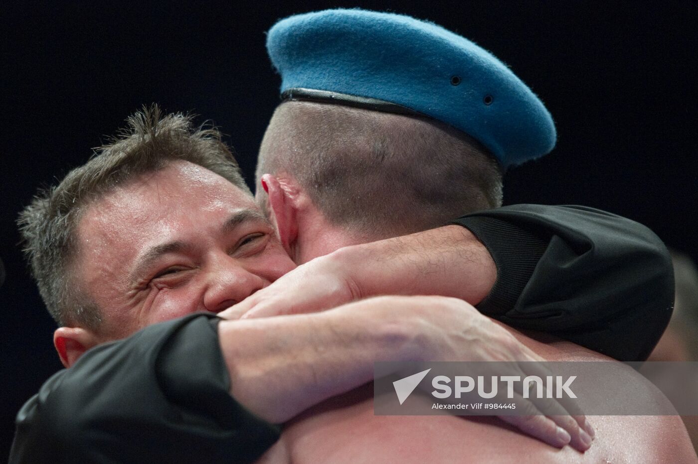 Boxing. Bout between Denis Lebedev and James Toney