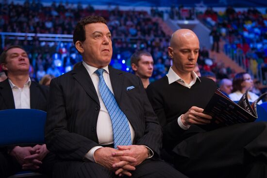 Boxing. Bout between Denis Lebedev and James Toney