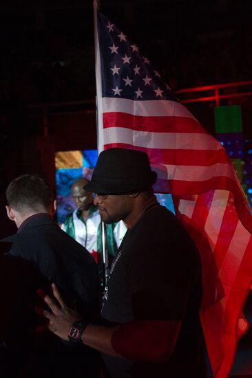 Boxing. Bout between Denis Lebedev and James Toney